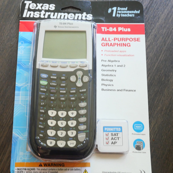 NEW Texas Instruments TI-84 Plus Graphics Graphing Calculator - Picture 2 of 8